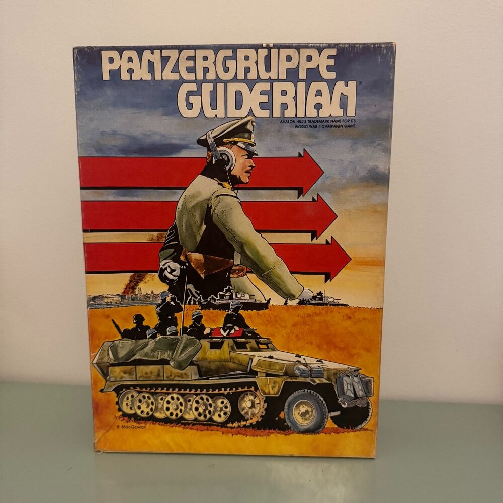 Panzergruppe Guderian (punched, sorted) Avalon Hill SPI
